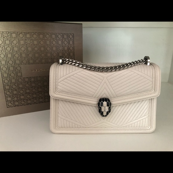 Bulgari Serpenti Diamond Blast Shoulder Bag - Picture 2 of 16